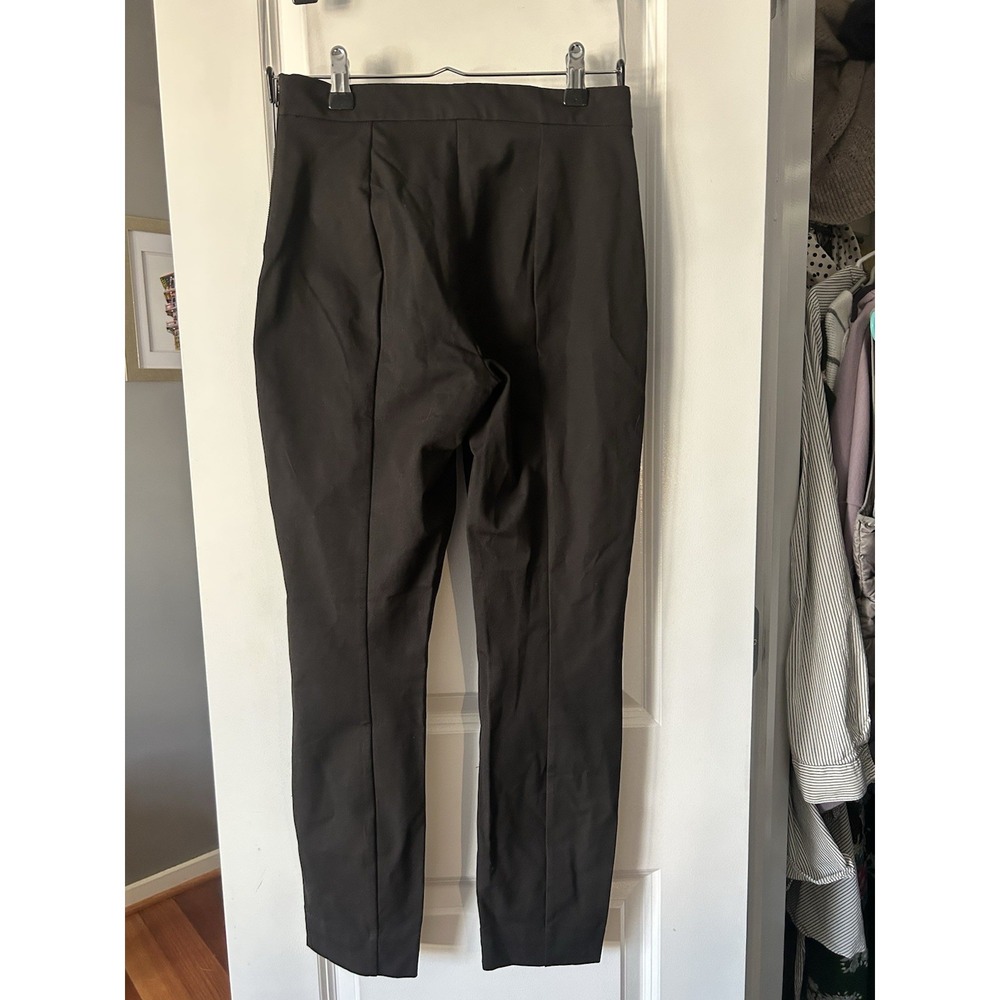 Everlane NWT Womens Black The Bi Stretch Work Pants Side Zip Size 00 - Picture 2 of 8